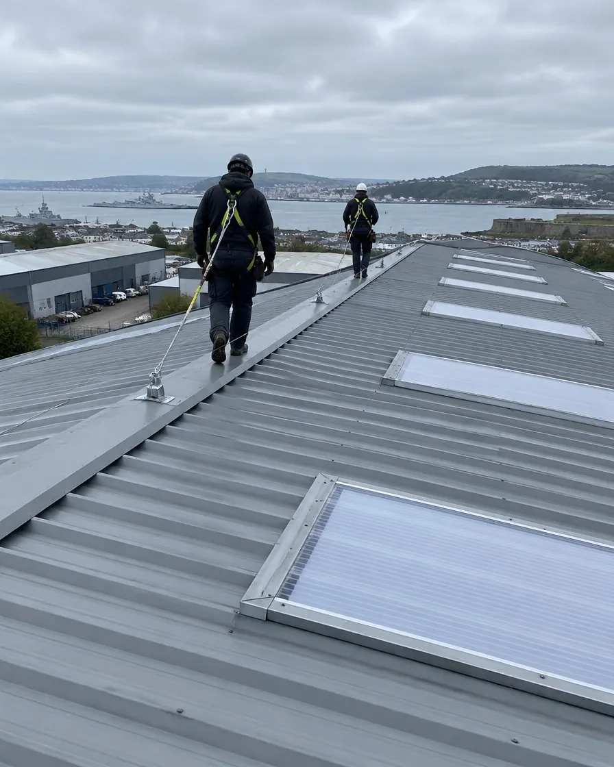 Commercial roofing in St Ives