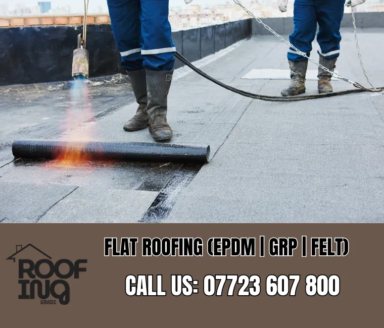 Flat roofing installation and repair in St Ives