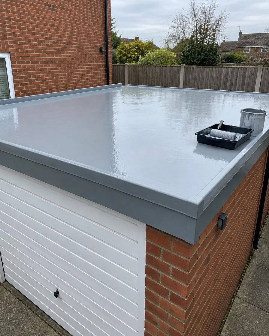 Garage roof replacement in St Ives
